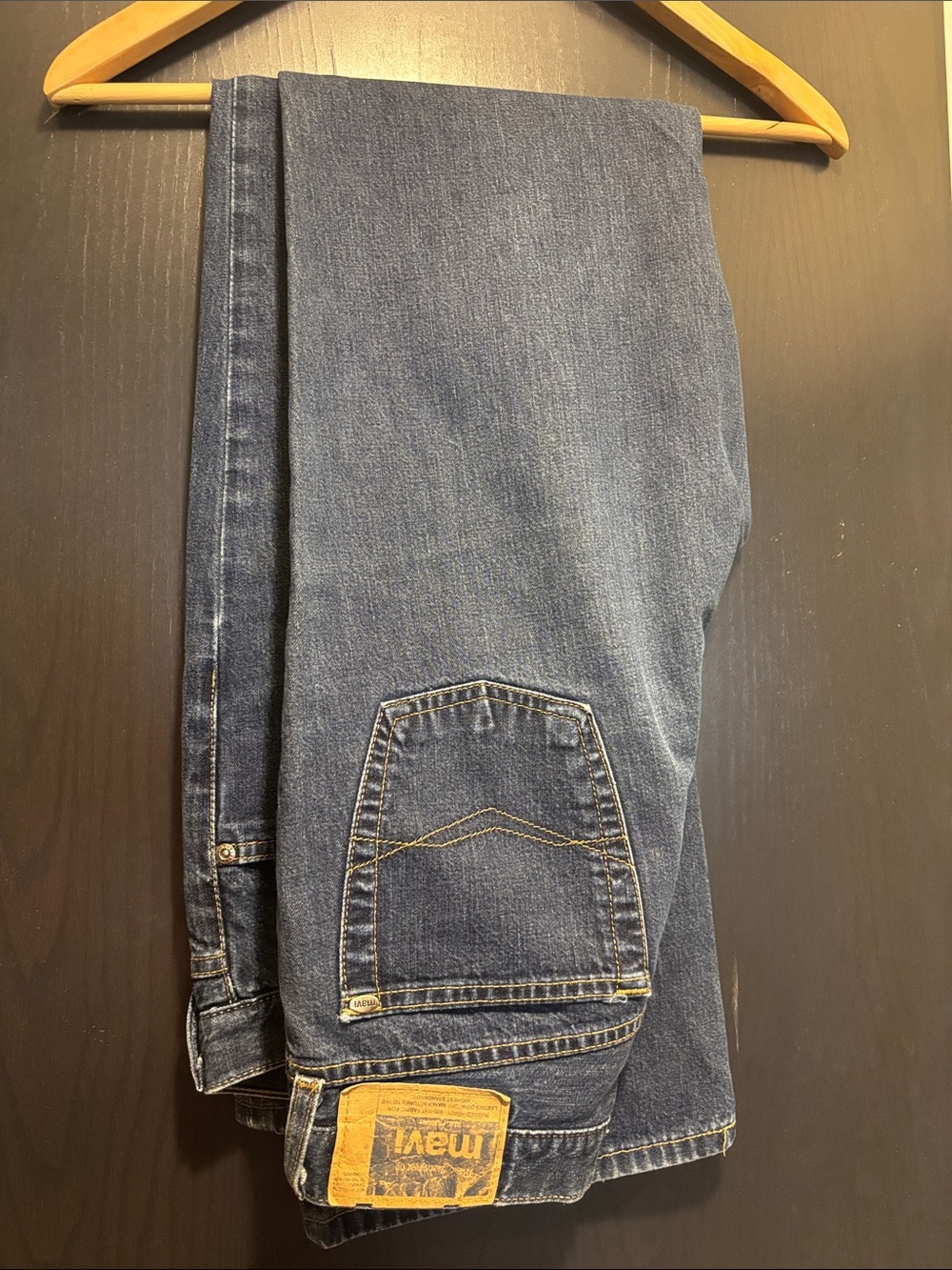Mavi Women's Dark Blue Flare Jeans